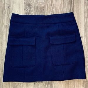 Forever 21 Navy Blue Mini Skirt
